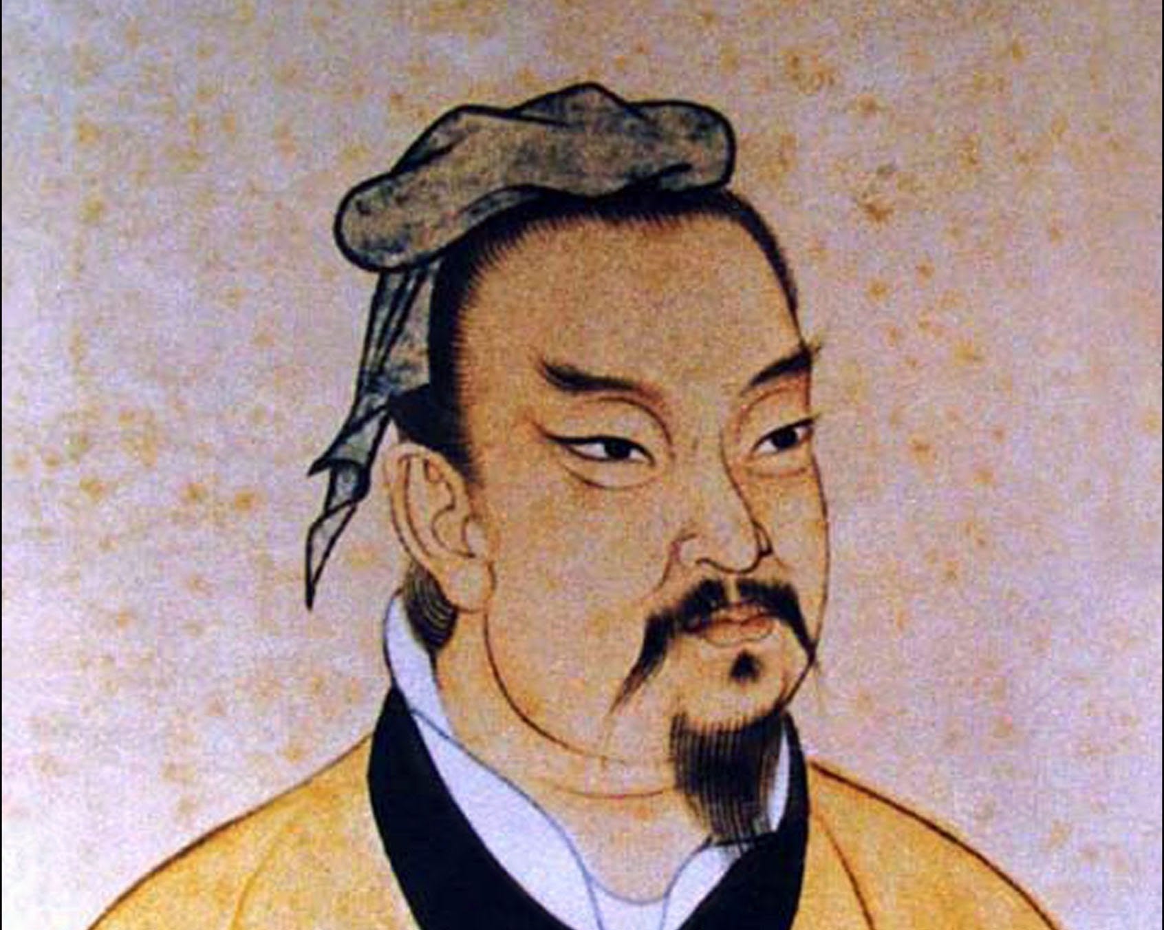 Sun Tzu foi um general, estrategista e filósofo chinês e principal nome relacionado a escola militar de filosofia chinesa. É mais conhecido por seu tratado militar, A Arte da Guerra, composto por 13 capítulos de estratégias militares