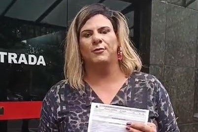 Leônidas Ferraz registrou boletim de ocorrência contra a influenciadora