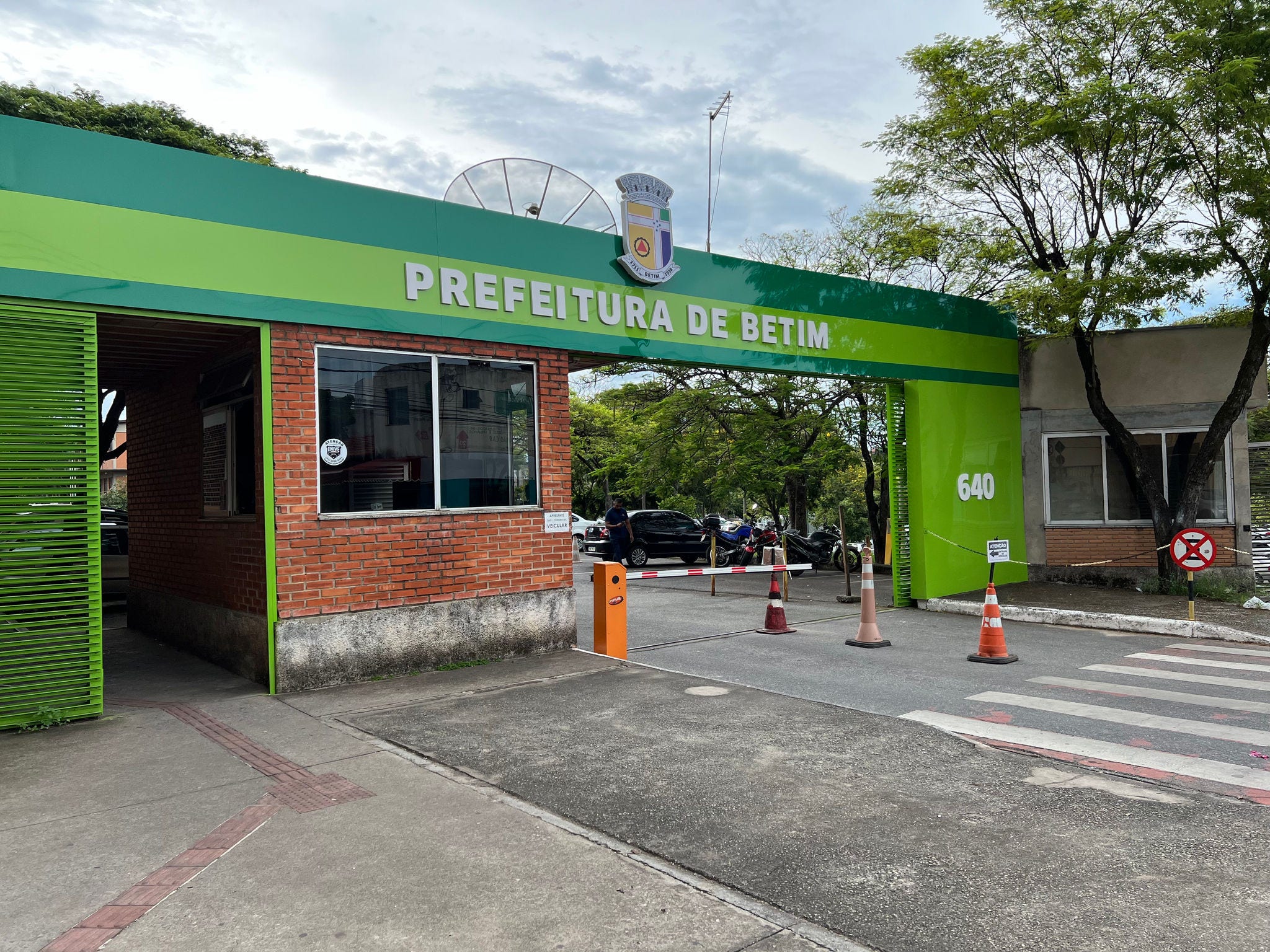 Fachada da Prefeitura de Betim