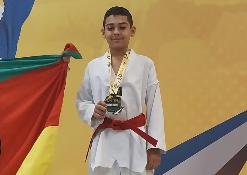 Pedro Evangelista, de 11 anos, já conquistou o Mineiro da modalidade neste ano