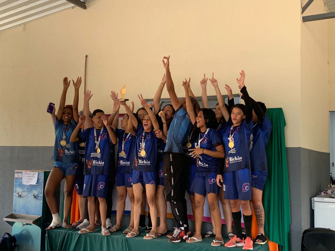 Com a vitória, a Escola Estadual do Bairro São Caetano se tornou hexacampeã no futsal feminino no JEB