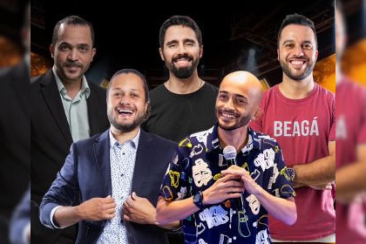 Humoristas vão se revezar no palco contando suas melhores piadas