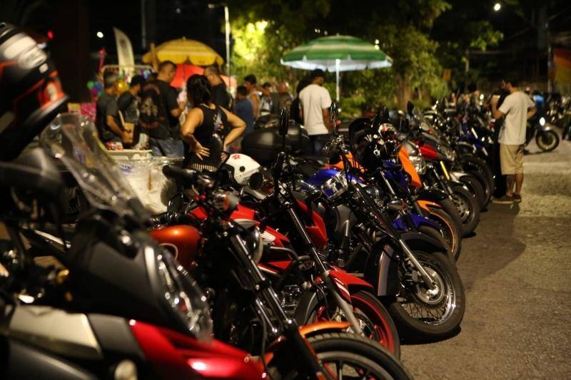 Evento é um encontro dos motoclubes da cidade realizado sempre na última quinta-feira de cada mês