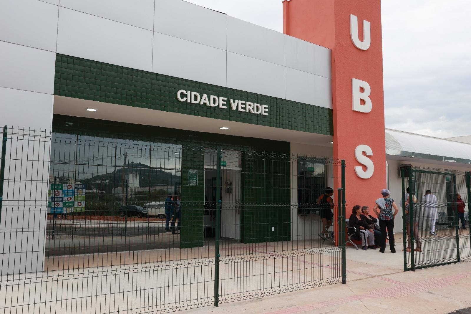 Novo prédio da UBS Cidade Verde.