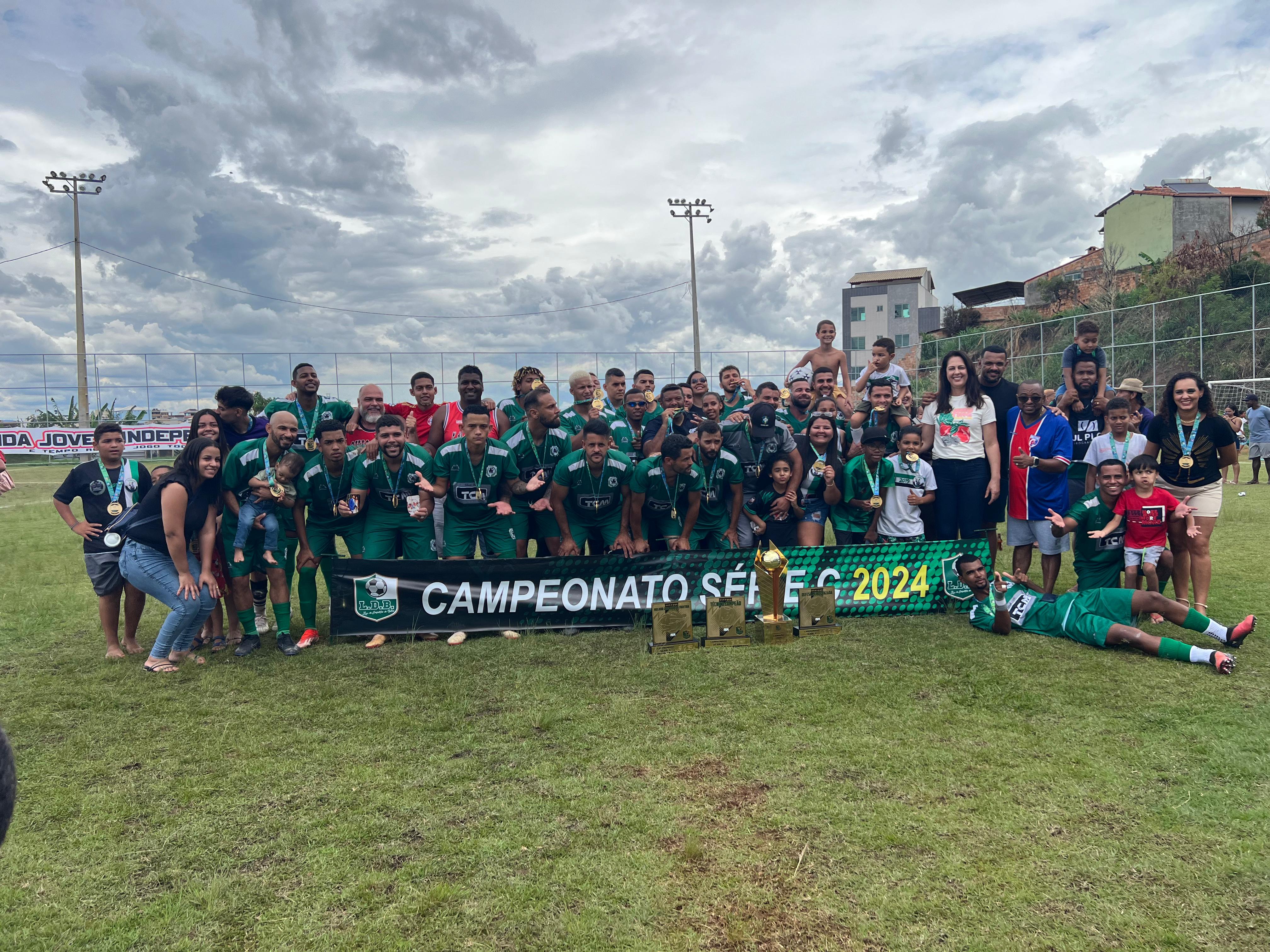 Time garantiu o primeiro troféu da sua história