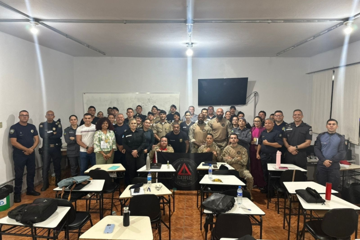 Curso é ministrado para agentes de segurança de diversos Estados