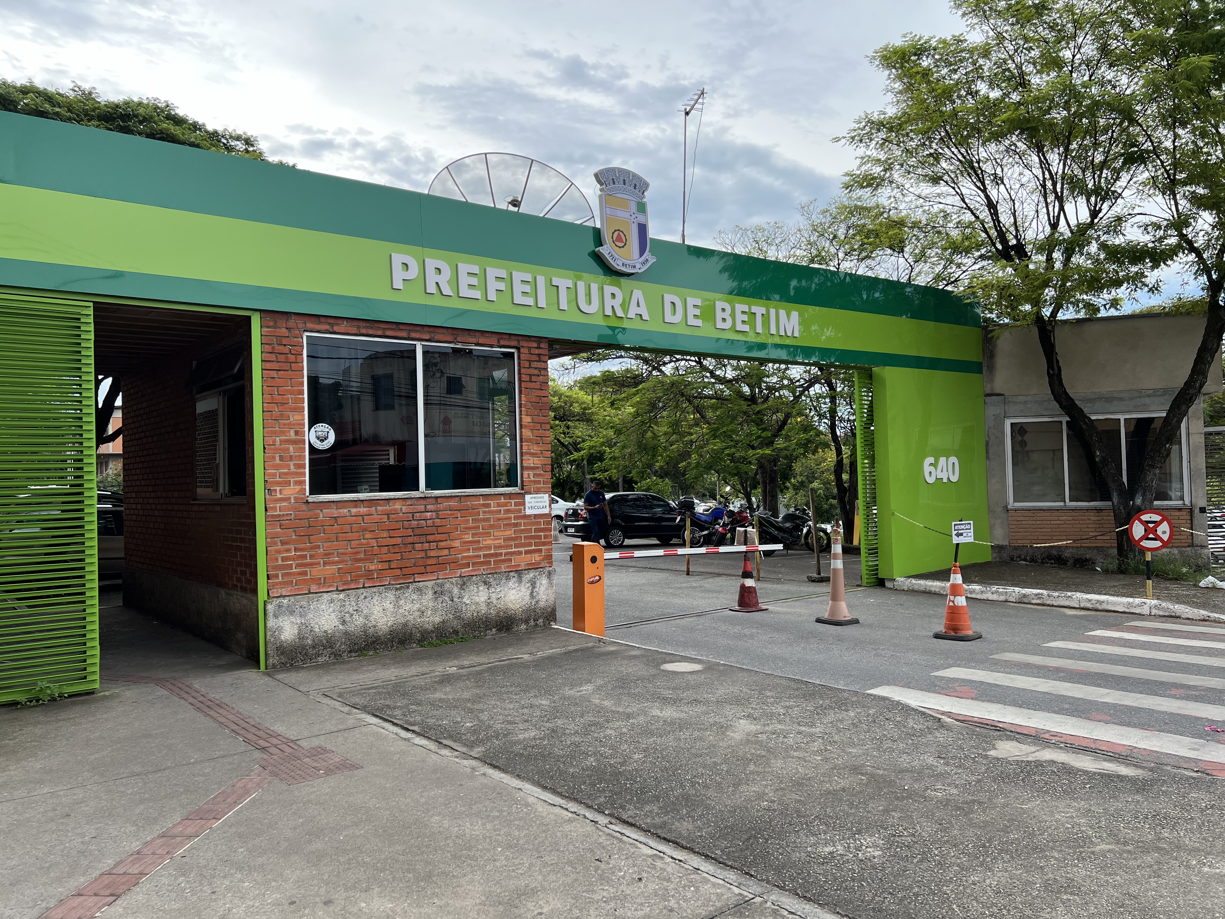 Fachada da Prefeitura de Betim