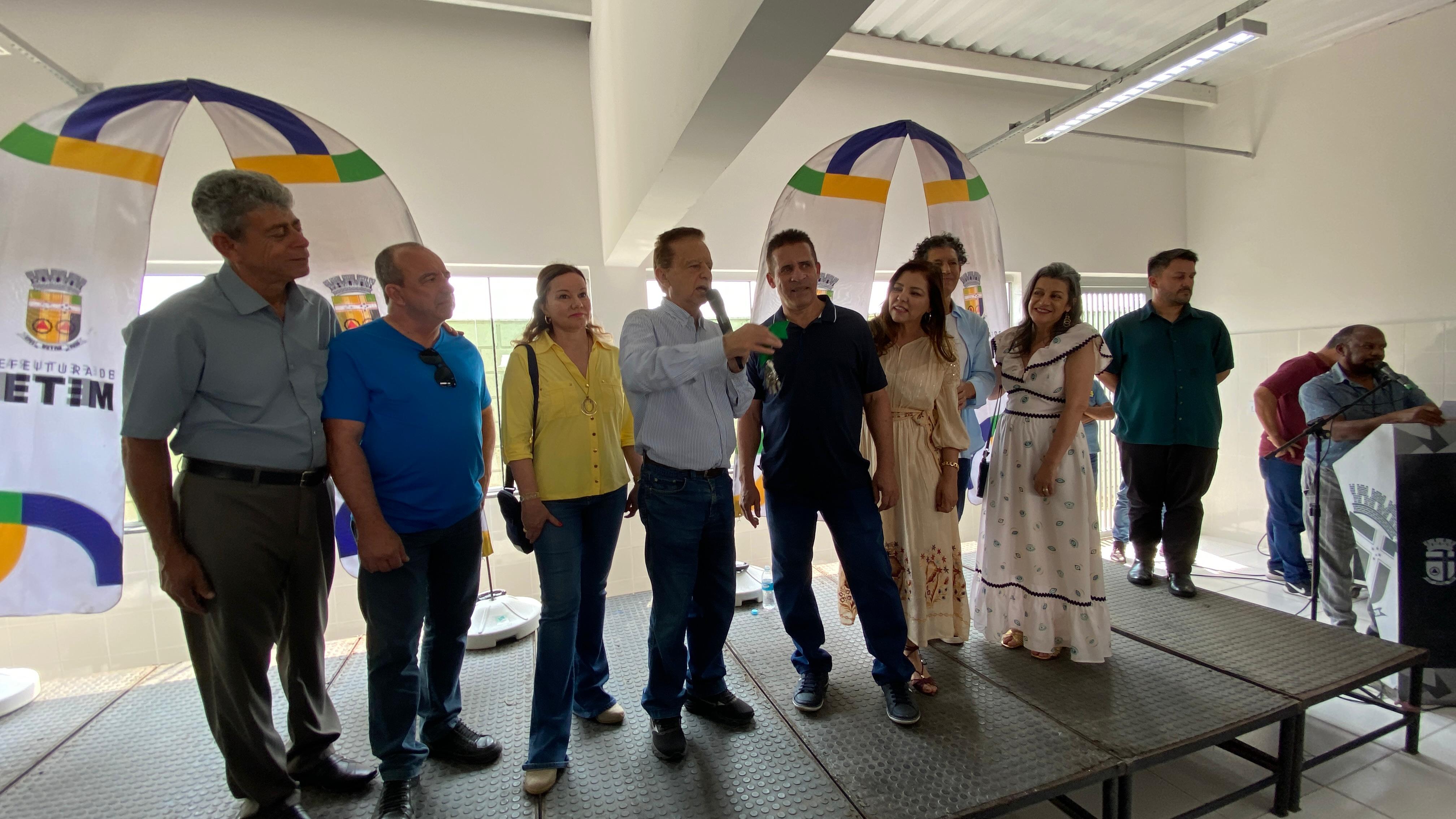 Inauguração, na manhã deste sábado (7 de setembro), contou com a participação do prefeito Vittorio Medioli (sem partido), e da secretária municipal da Educação, Marilene Pimenta