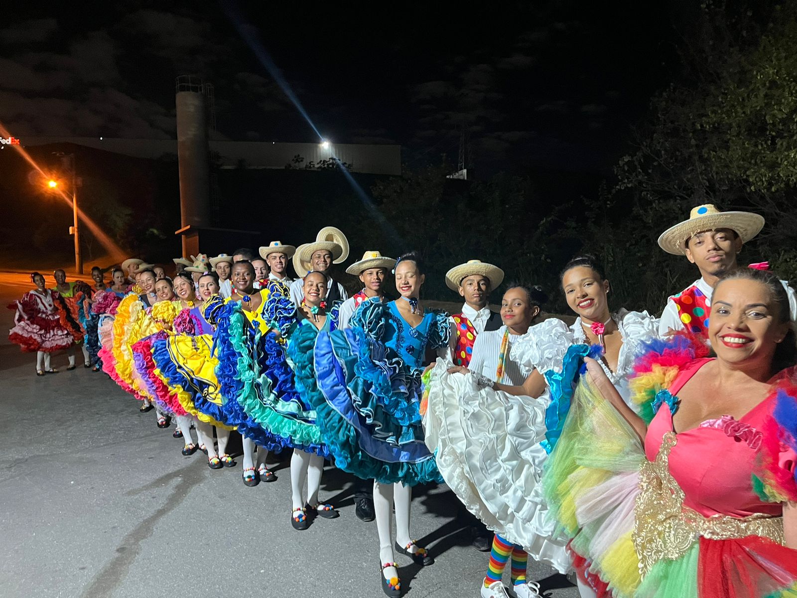 A festa também comemora os 24 anos da quadrilha Pinga Fogo