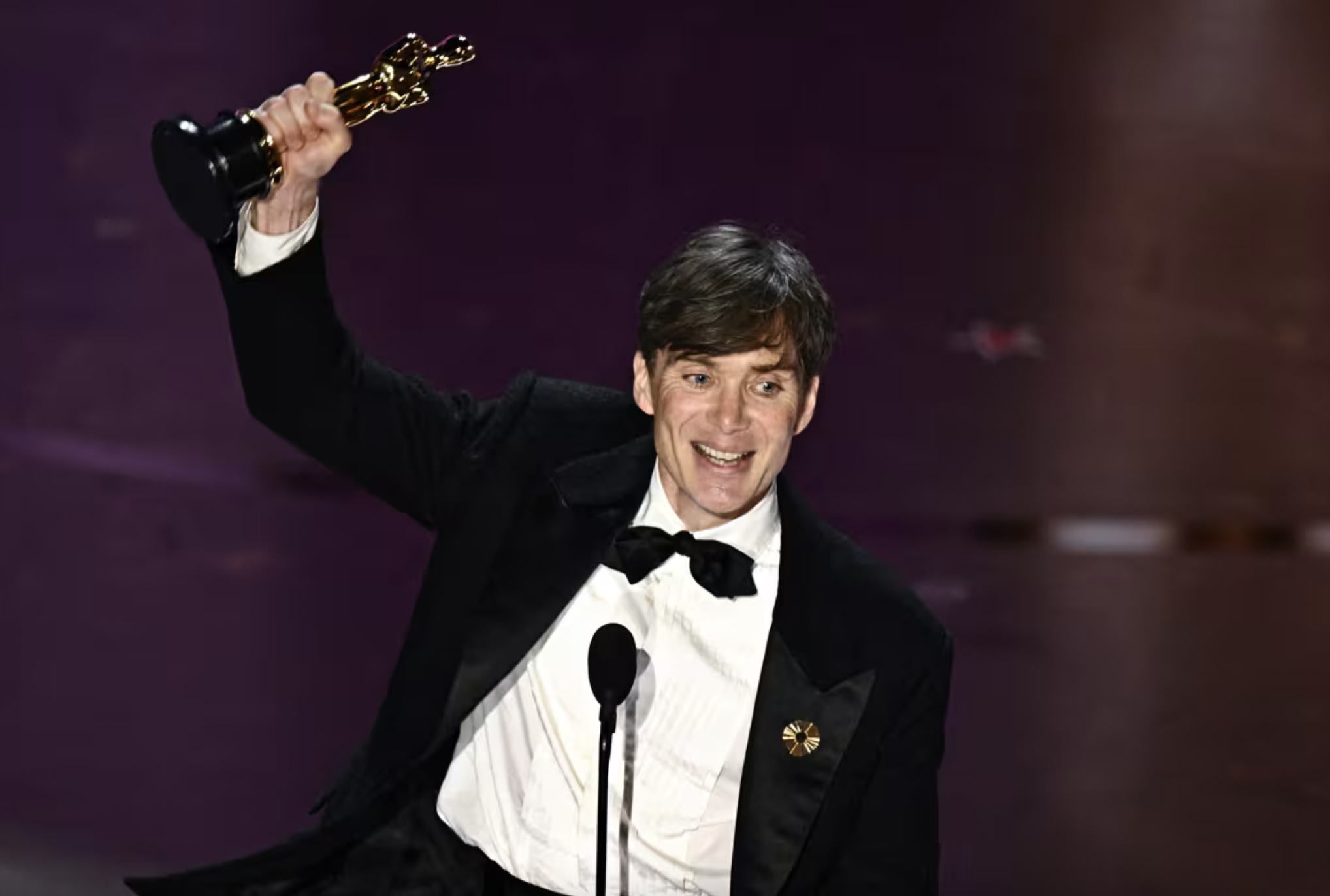 Cillian Murphy venceu como melhor ator no Oscar 2024