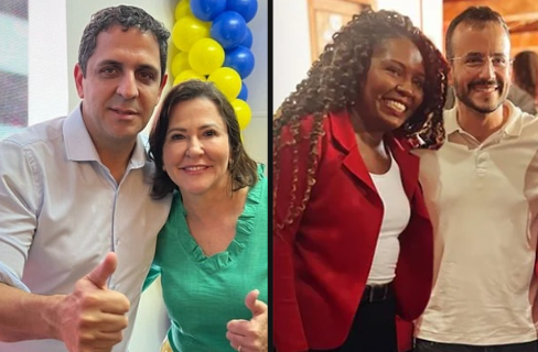 Partidos de Heron (UB) e Cleusa (PL) foram os primeiros a realizar convenção na cidade; Vinícius Resende e Ana Paula foram confirmados em encontro no domingo (28)