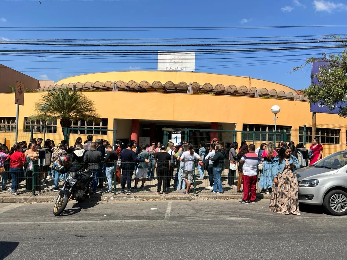 Provas do concurso da Saúde foram aplicadas em diversas escolas, além dos campi da PUC em Betim e Contagem